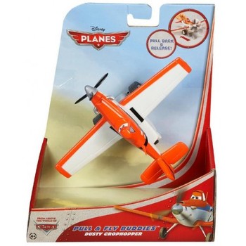 Mattel Planes - Dusty Crophopper din seria Pull and Fly