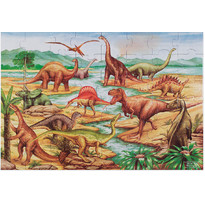 Puzzle Dinozauri - 48 piese