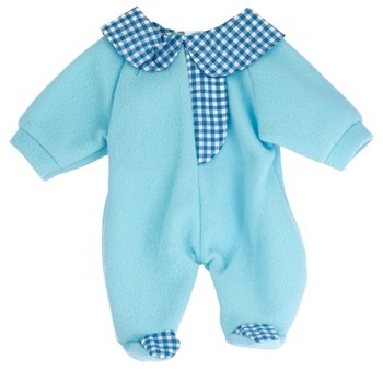 Miniland Pijama salopeta bleu pentru papusi 38-42 cm
