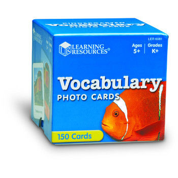 Learning Resources Carduri cu imagini pentru vocabularul de baza in limba engleza