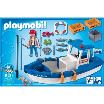 Playmobil Figurina Barca de pescuit