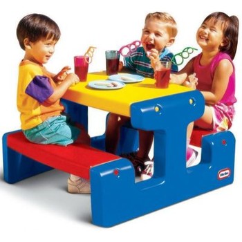 Little Tikes Mas picnic cu bancheta 6 copii