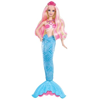 Mattel Barbie Printesa Perlelor- Sirena Lumina