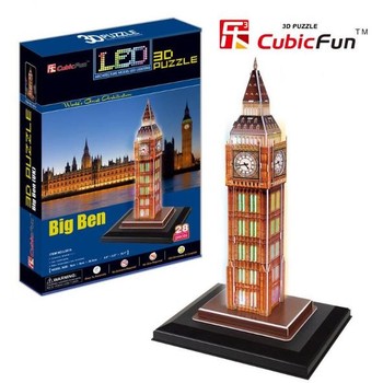 Cubicfun Puzzle 3d pentru copii Big Ben Uk