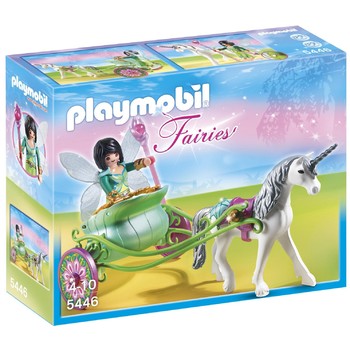 Playmobil Figurina Trasura unicorn si zana fluture
