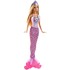 Mattel Papusa Barbie Sirena - Blonda cu suvite mov