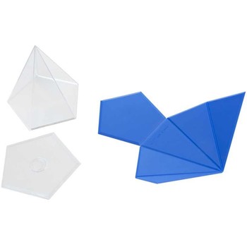 Miniland Set didactic 11 corpuri geometrice volum si poliedru