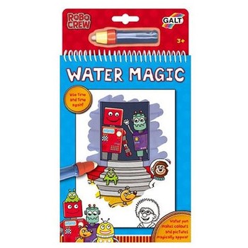 GALT Water Magic: Carte de colorat Roboti