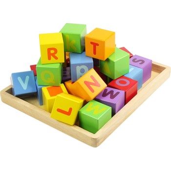 BigJigs Toys Cuburi pentru format cuvinte - ABC