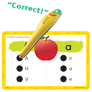 Educational Insights Carduri Junior Hot Dots Alfabetul