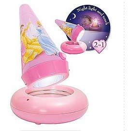 Worlds Apart Veioza 2 in 1 Go Glow Disney Princess