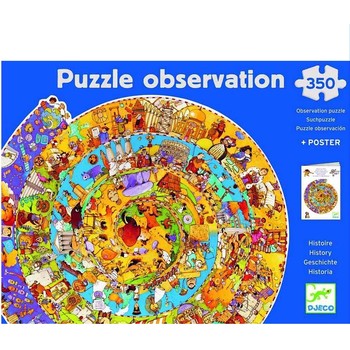 Djeco Puzzle observatie Evolutie