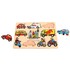 BigJigs Toys Puzzle - Mijloace de transport
