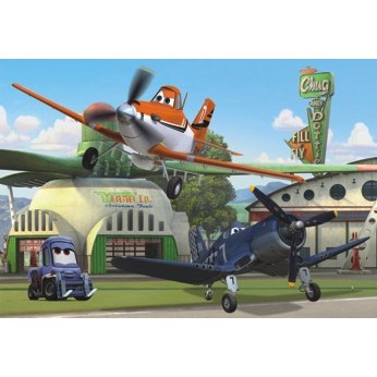 Dino Puzzle copii Avioanele in actiune 24 piese