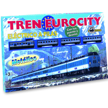 Pequetren Set Trenulet electric calatori EUROCITY