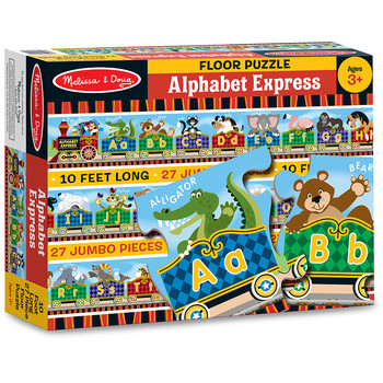 Melissa & Doug Puzzle Alfabet Express - 27 piese