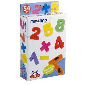 Miniland Set cifre magentice 54 piese