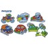 Miniland Puzzle tematic Mijloace de transport 3-5 piese