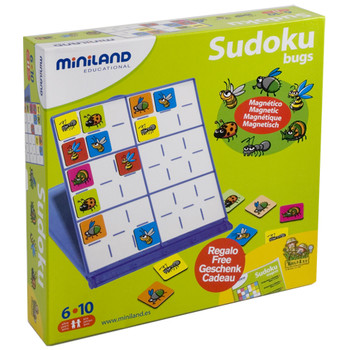 Miniland Sudoku Insecte - 36 piese