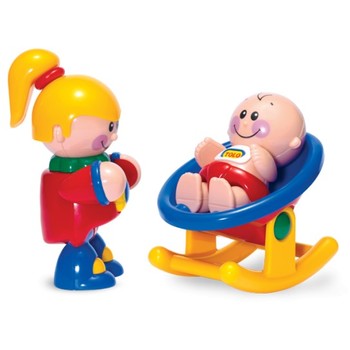 Tolo Toys First Friends: Fetita si bebelusul