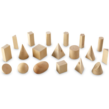 Learning Resources Set 19 forme geometrice din lemn