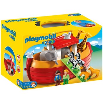 Playmobil 1.2.3 - Set figurine Arca lui Noe portabila