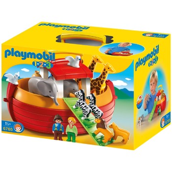 Playmobil 1.2.3 - Set figurine Arca lui Noe portabila