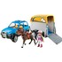 Playmobil Figurina Masina cu remorca pentru cal
