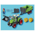 Playmobil Figurina Tractor cu remorca