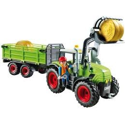 Playmobil Figurina Tractor cu remorca