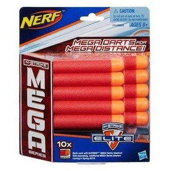 Hasbro Mega Dart Refill Nerf Strike Elite 10 proiectile