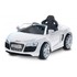 Biemme Masinuta electrica Audi R8 Spyder alb cu telecomanda parinti