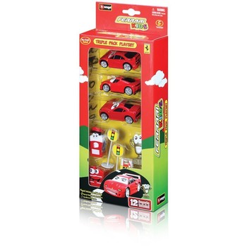 Bburago Ferrari kids - Triple pack play