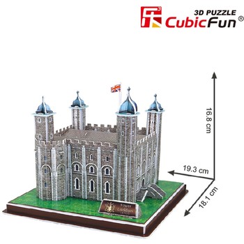 Cubicfun Puzzle 3d pentru copii Turnul Londrei