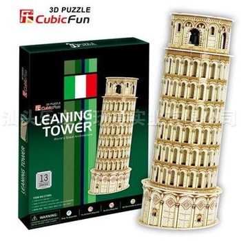 Cubicfun Puzzle 3d pentru copii Pisa Tower