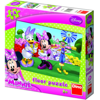 Dino Puzzle de podea - Minnie si Daisy (24 piese)
