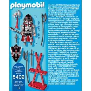 Playmobil Figurina Cavaler cu stand de arme