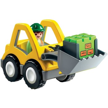 Playmobil 1.2.3 - Figurina Excavator