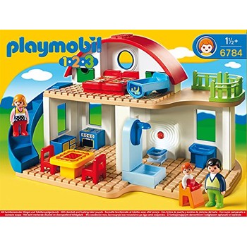 Playmobil 1.2.3 - Figurina Casa din suburbie