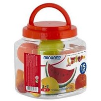 Set de fructe din plastic