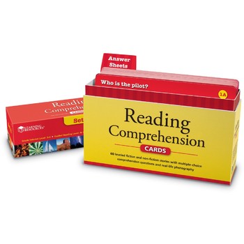 Learning Resources Carduri pentru intelegerea lecturii - set 2
