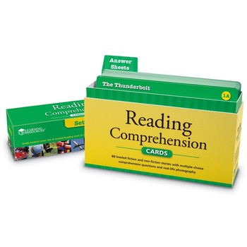 Learning Resources Carduri pentru intelegerea lecturii - set 3