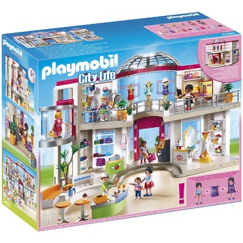 Playmobil Set figurine - Centru comercial mobilat