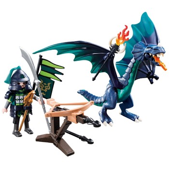 Playmobil Figurina - Dragon cu scut