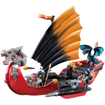 Playmobil Set figurine -  Nava de lupta a dragonilor