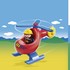 Playmobil 1.2.3 - Figurina Elicopterul pompierilor
