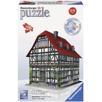 Ravensburger Puzzle 3D Casa Medievala -  216 Piese