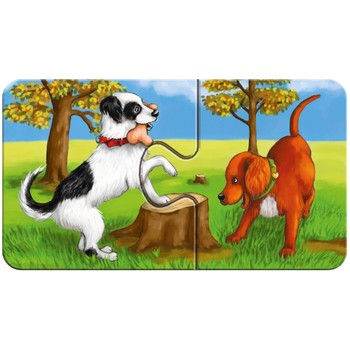 Ravensburger Puzzle Animale adorabile - Set cu 9 puzzle-uri cu 2 Piese