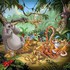 Ravensburger Puzzle Bambi, Baloo si Simba -  Set 3 puzzle-uri cu 49 de Piese