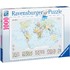Ravensburger Puzzle Harta politica a lumii -  1000 Piese